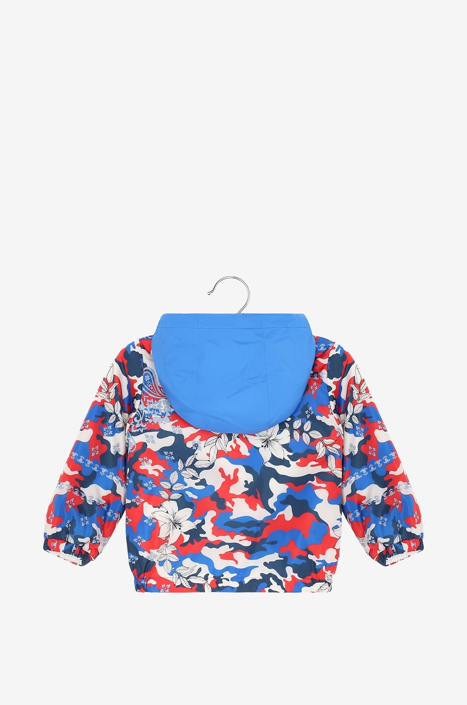 MONCLER Baby-Windbreaker-Jacke mit Print Camou-Florals Baby BLAU 2