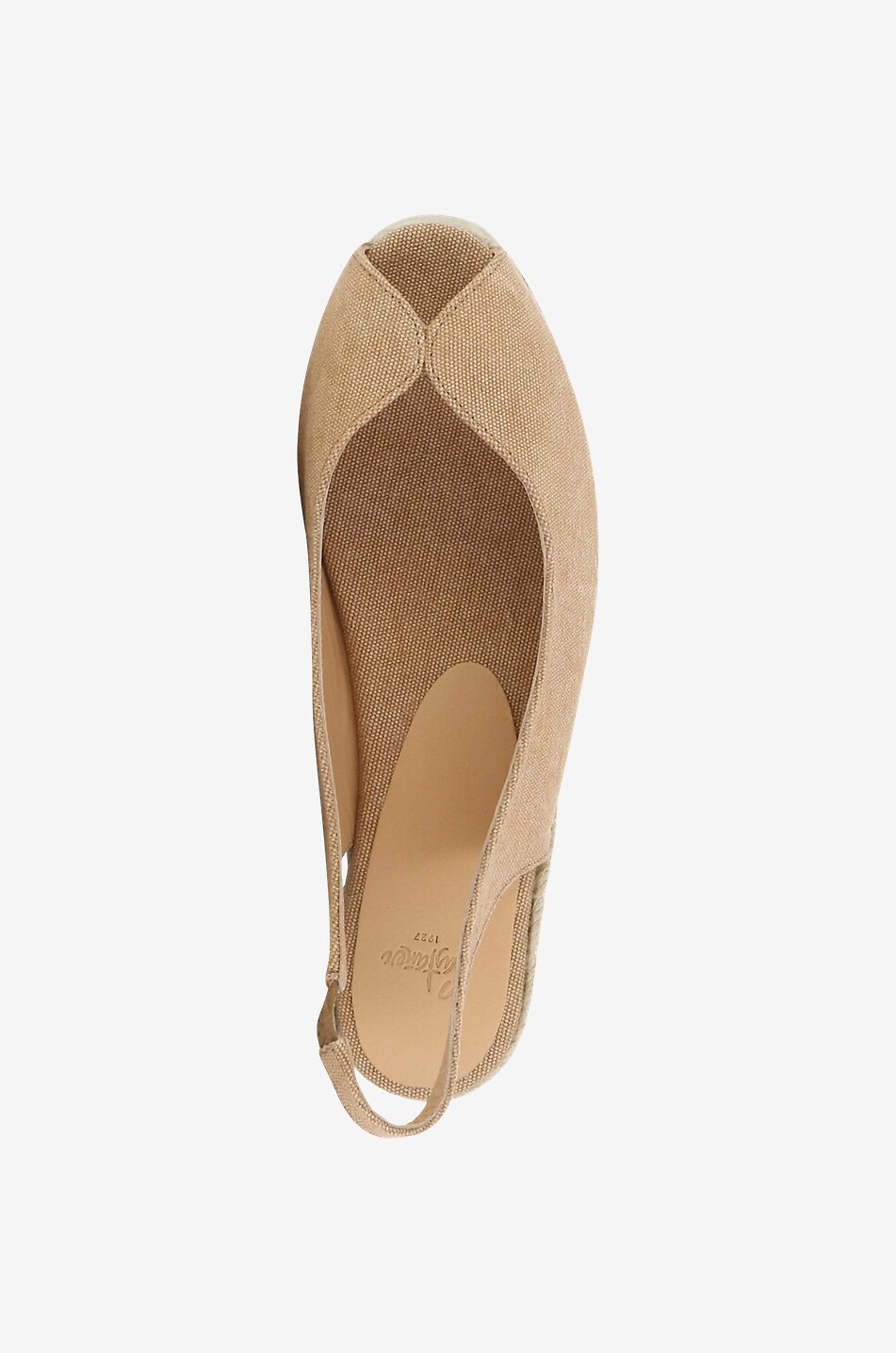 CASTANER Barbara 3 canvas wedge espadrilles Women CAMEL 5