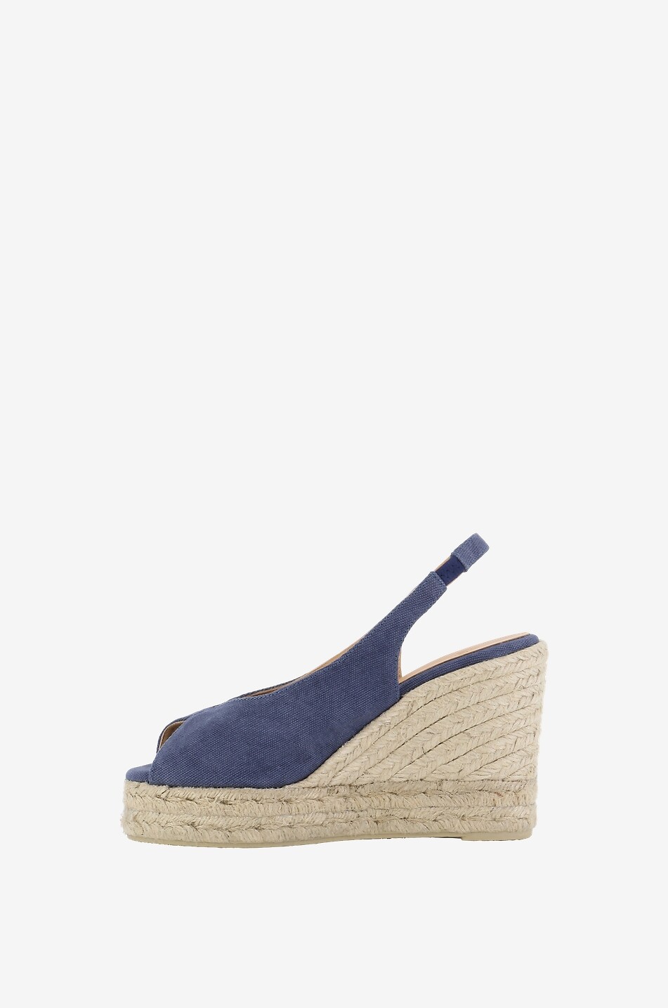CASTANER Espadrilles compensées en toile Barbara 8 Femme BLEU FONCE 3