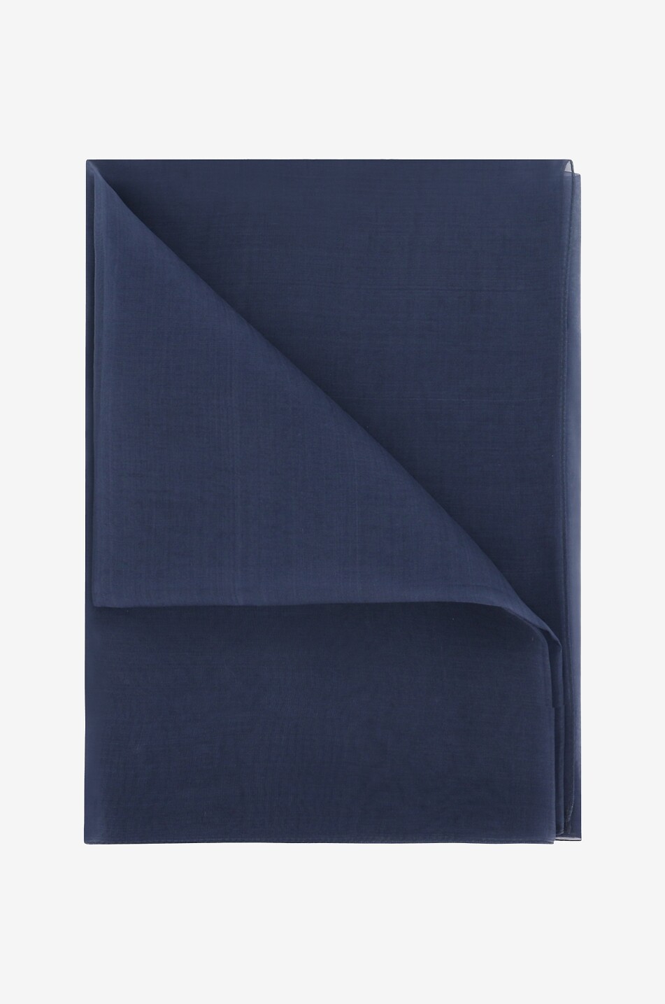 GAYNOR Étole unie en soie Fru Femme BLEU FONCE 2