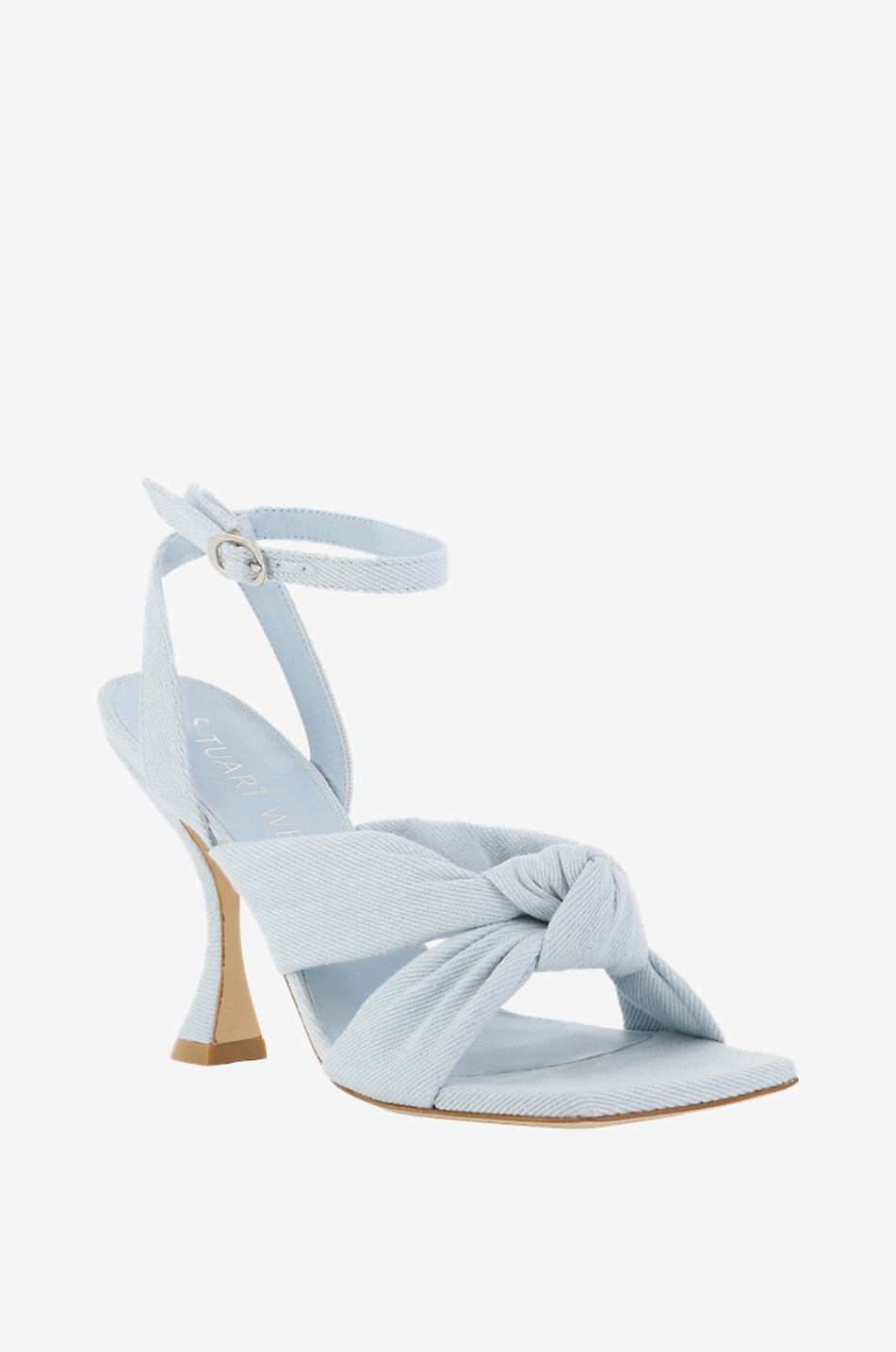 Absatz-Sandalen aus Denim Playa 100