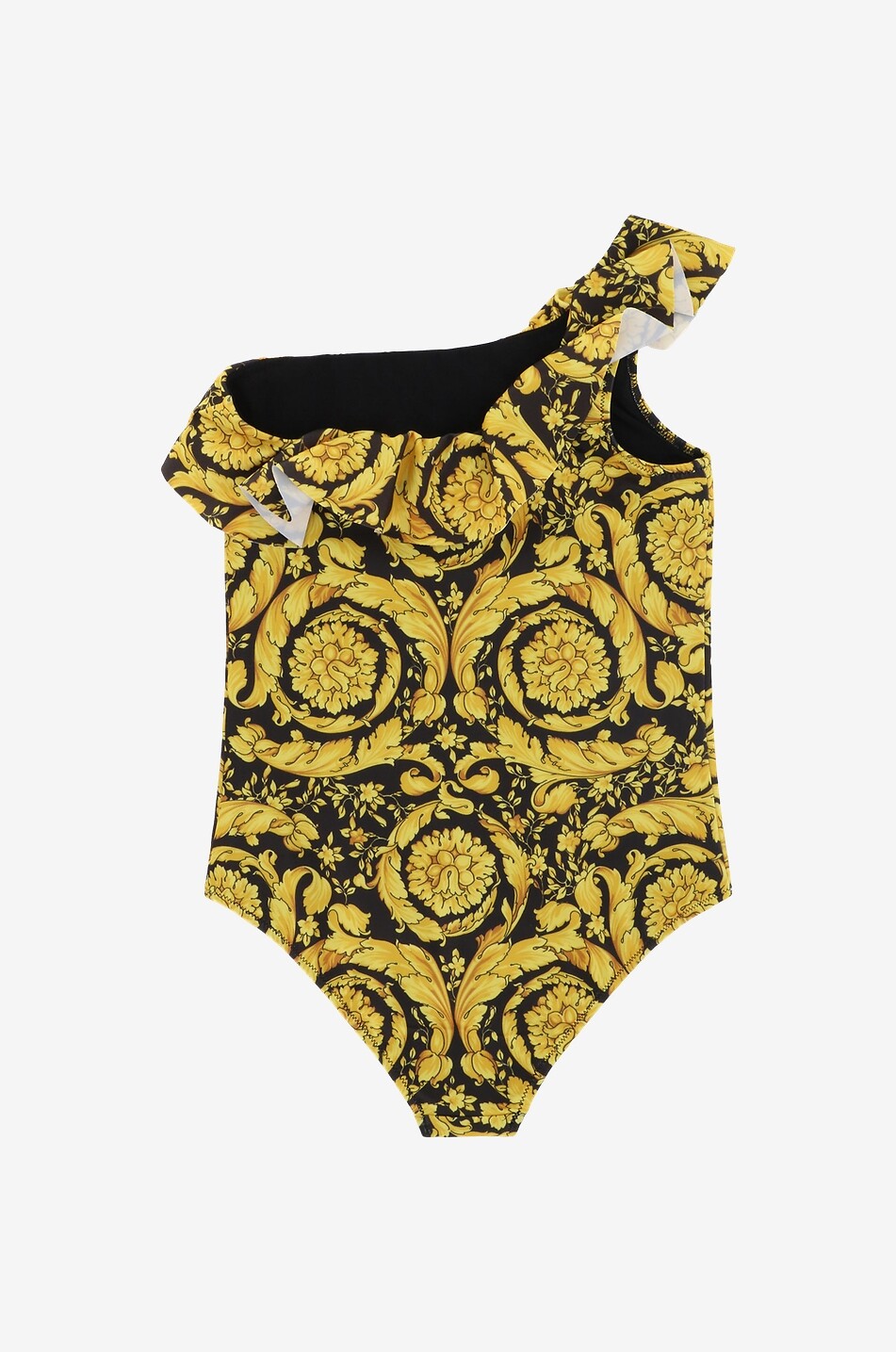 Maillot de bain asymétrique fille Barocco