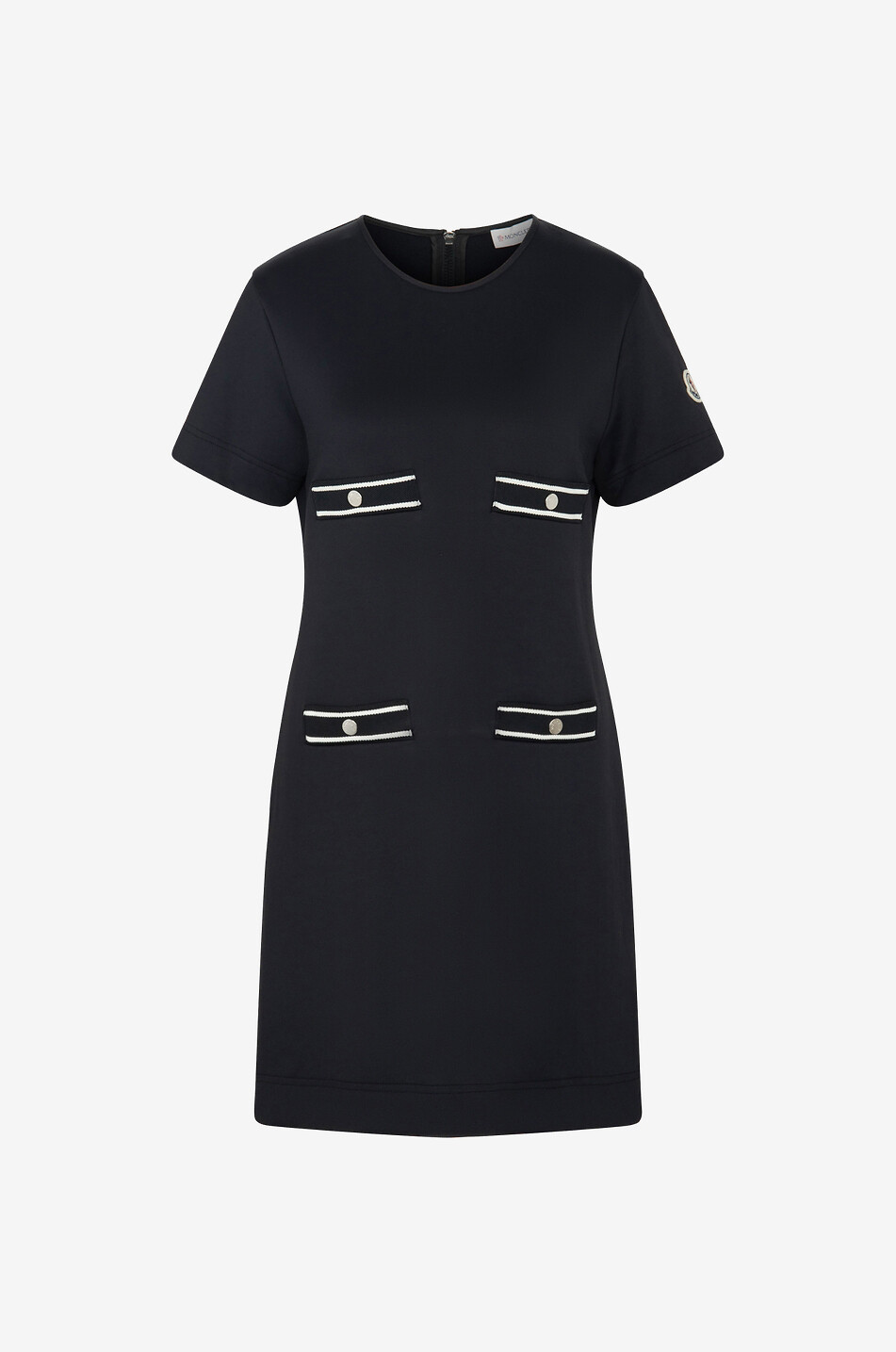 Minikleid aus Jersey in Tweed-Kleid-Stil