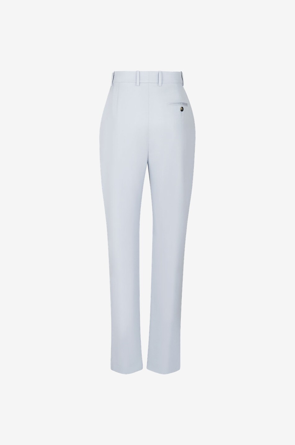 Schmale Wollhose mit hoher Taille Long Cigarette