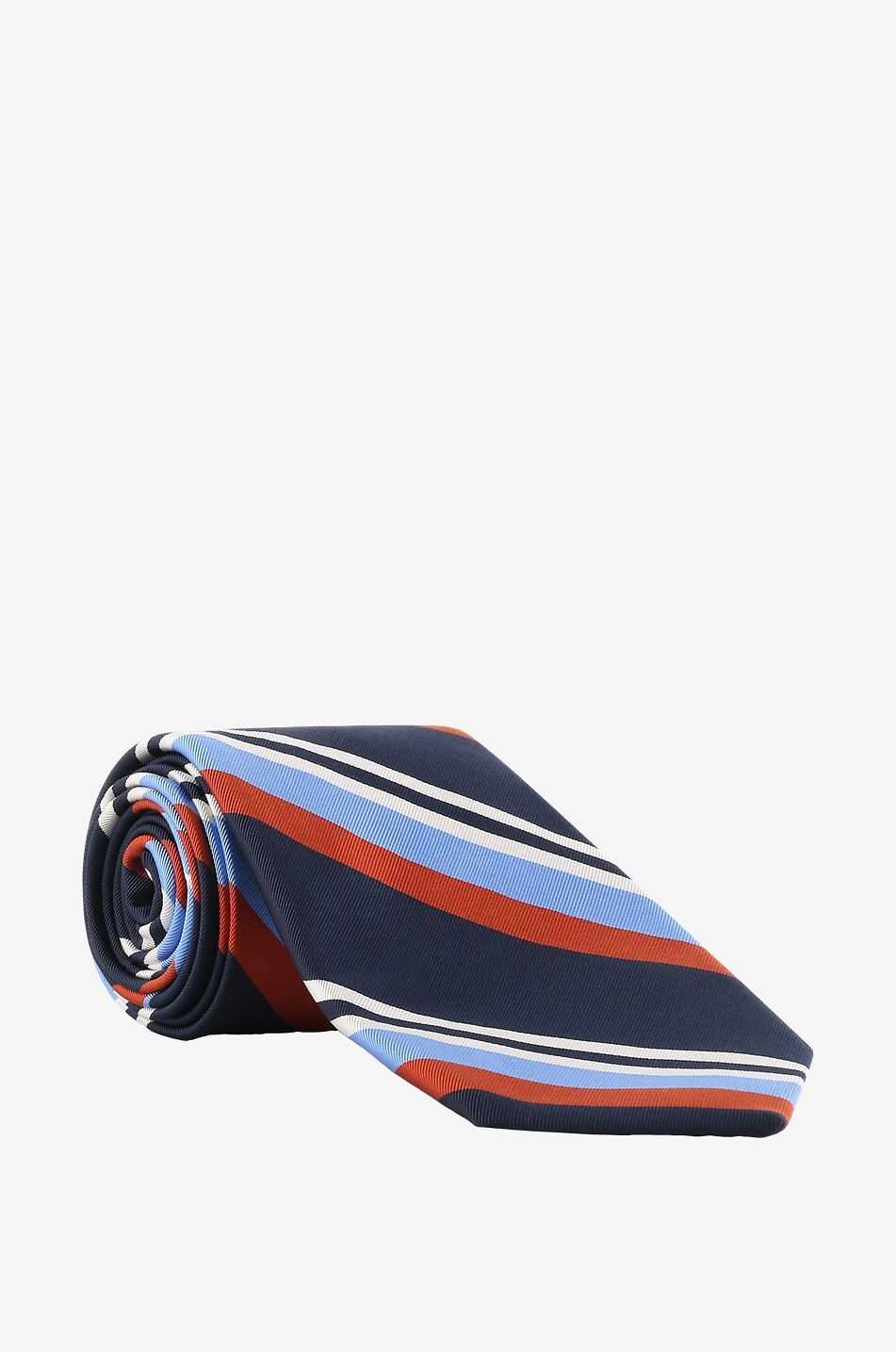 Cravate en soie et coton Douglas