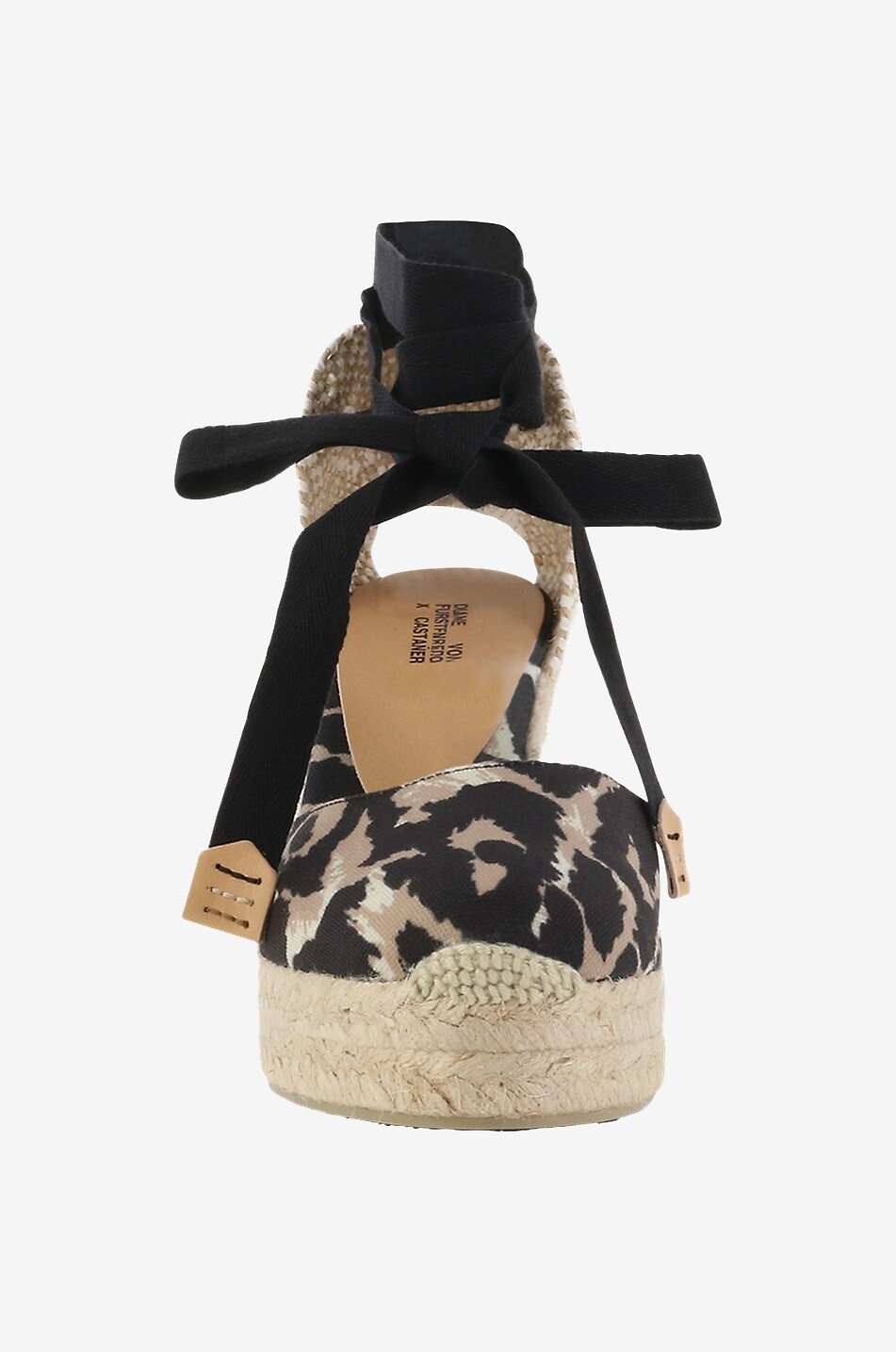 Espadrilles compensées en toile Carina
