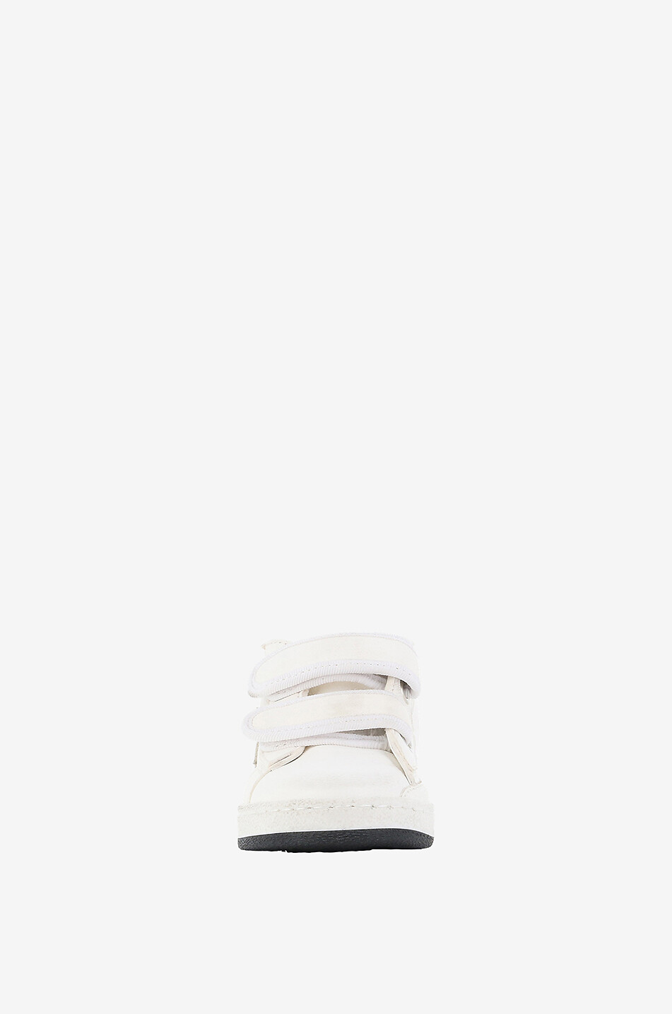 GOLDEN GOOSE Baskets basses en cuir bébé June Bébé BLANC 2
