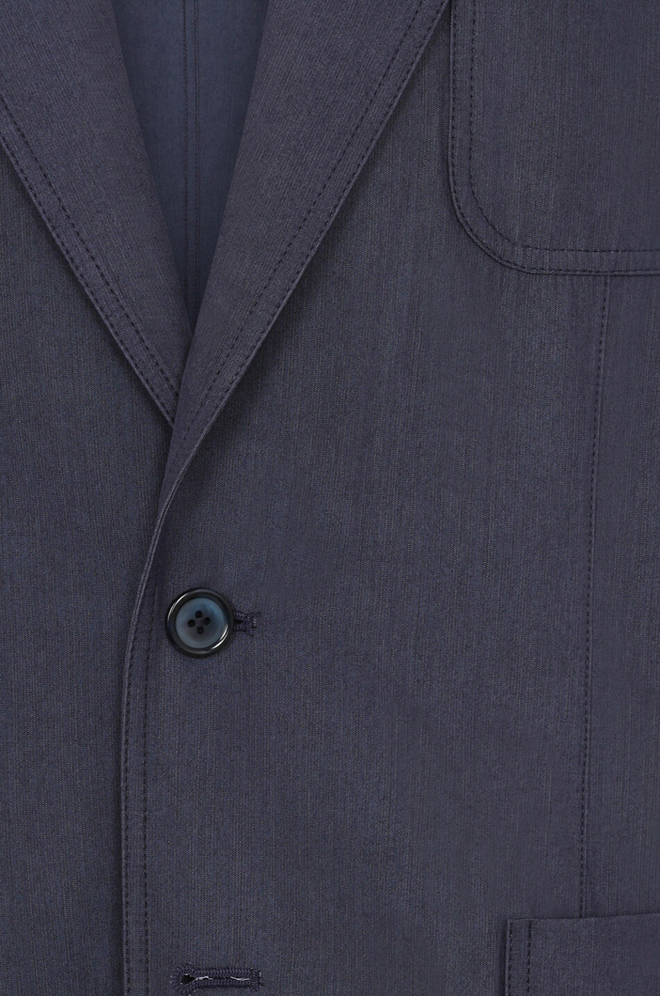 DOLCE & GABBANA Portofino wool blend blazer Men MEDIUM BLUE 3