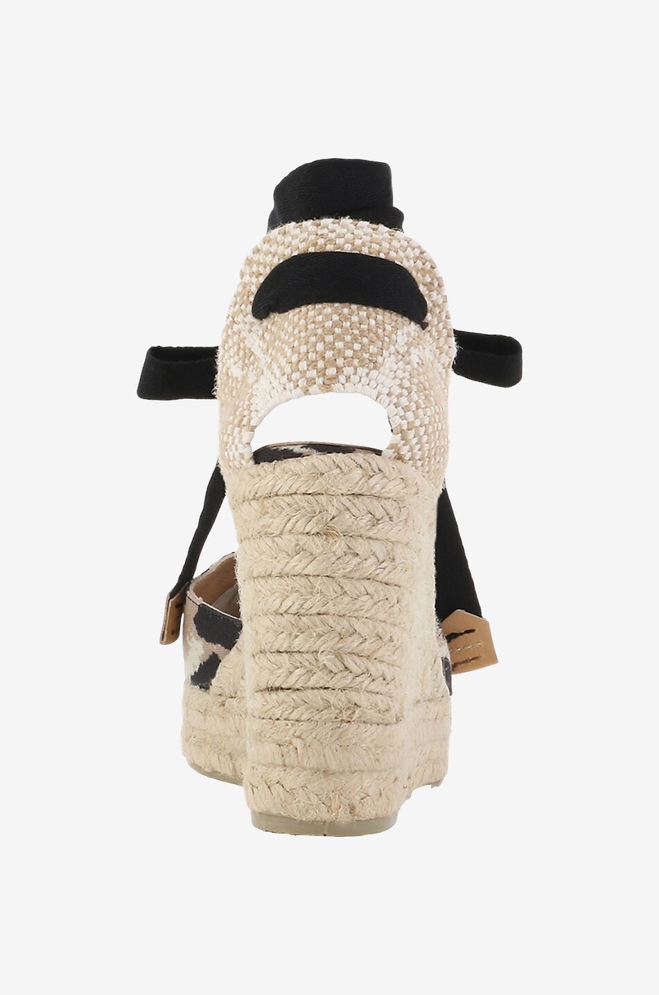 Espadrilles compensées en toile Carina