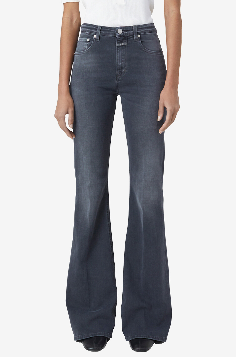 Bootcut-Jeans aus Bio-Baumwolle Rawlin