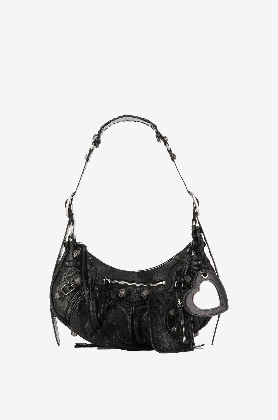 Le Cagole Small arena leather shoulder bag