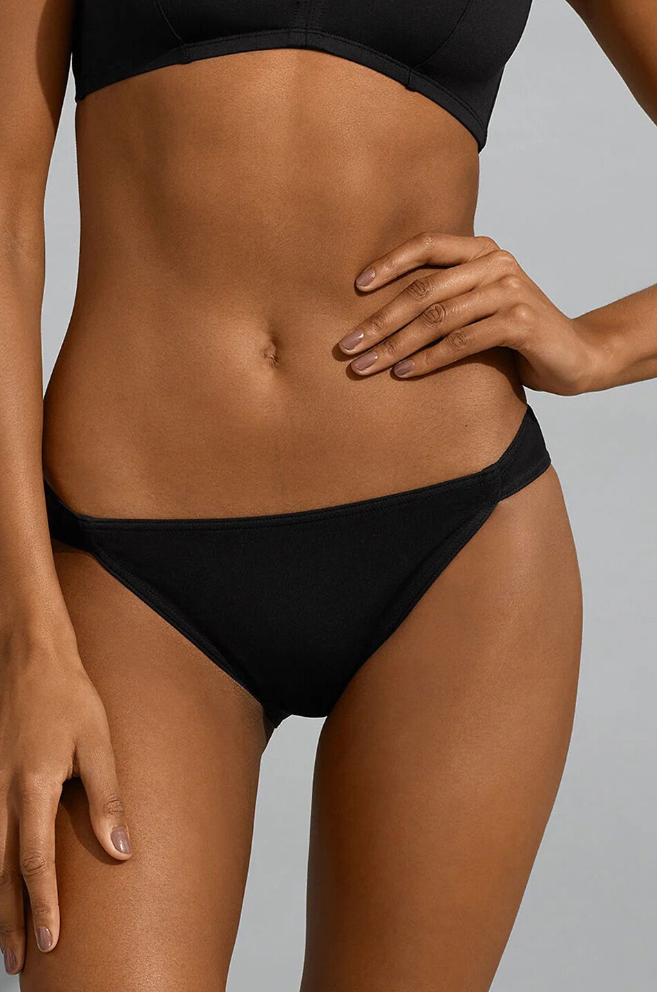 ERES Bas de bikini taille basse Cavale Femme NOIR 4