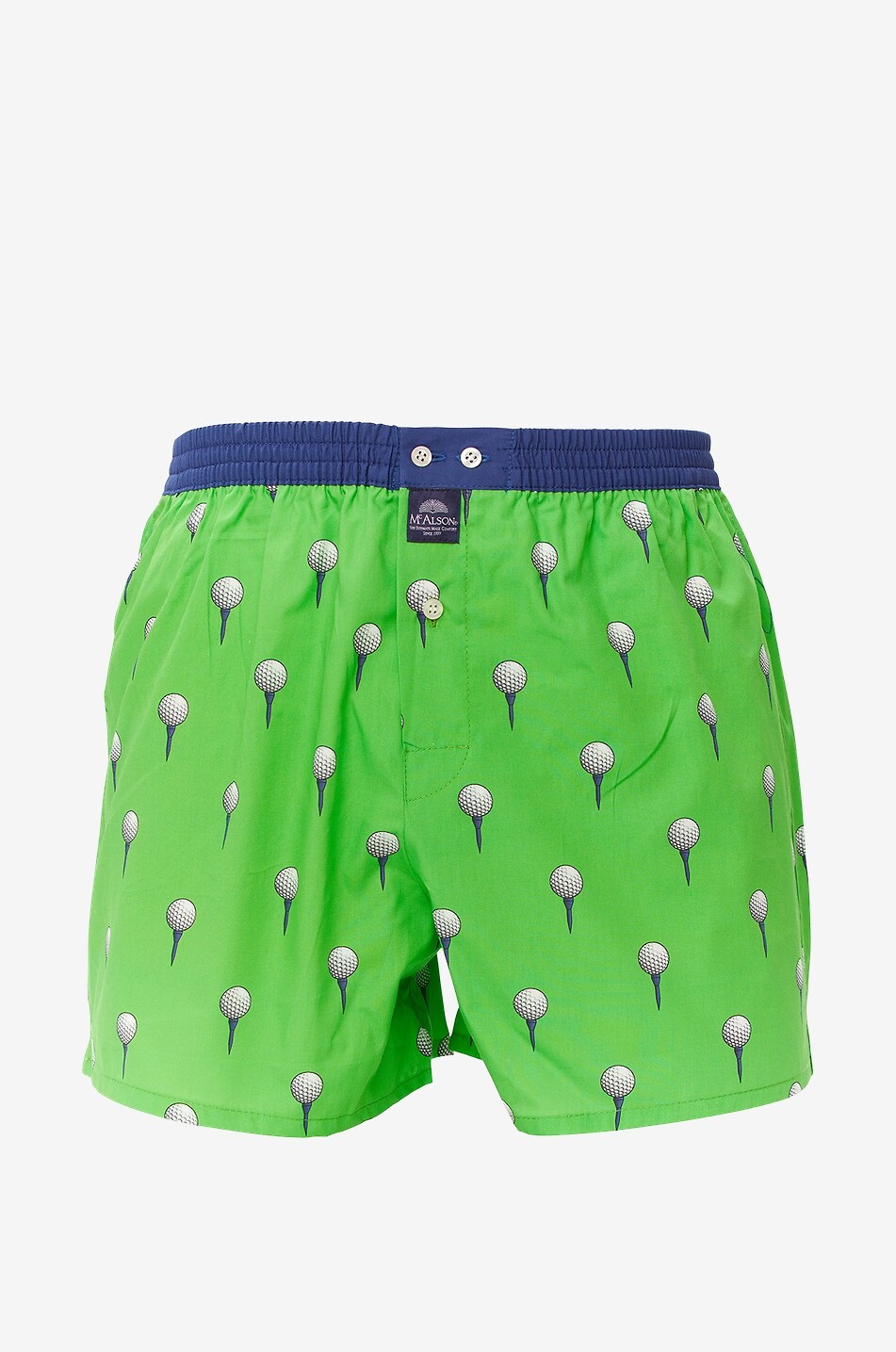 MC ALSON Caleçon à motifs Homme VERT 1