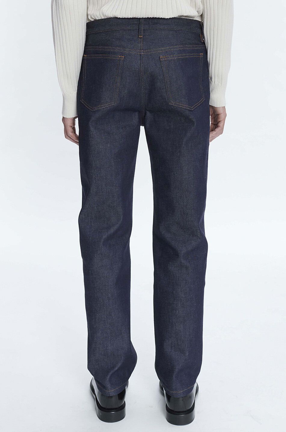 A.P.C. Dunkle gerade Jeans Martin Herren DUNKELBLAU 4