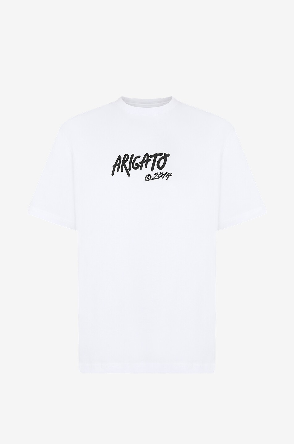 AXEL ARIGATO T-shirt à manches courtes en coton biologique Arigato Tag Homme BLANC 1