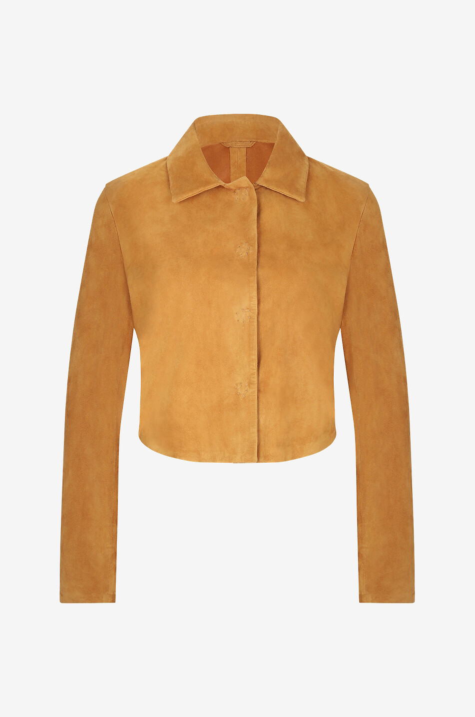 Veste courte en daim D'Knopf