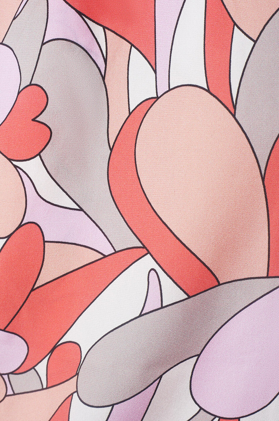 Weite Hose aus Seide Cherie