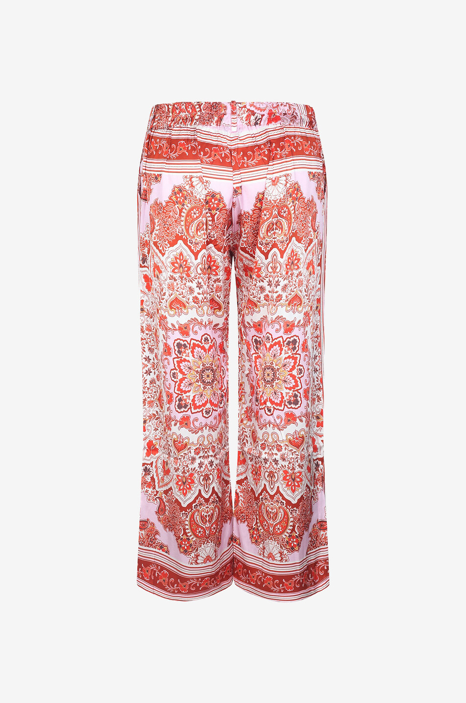 Pantalon large en soie Helen