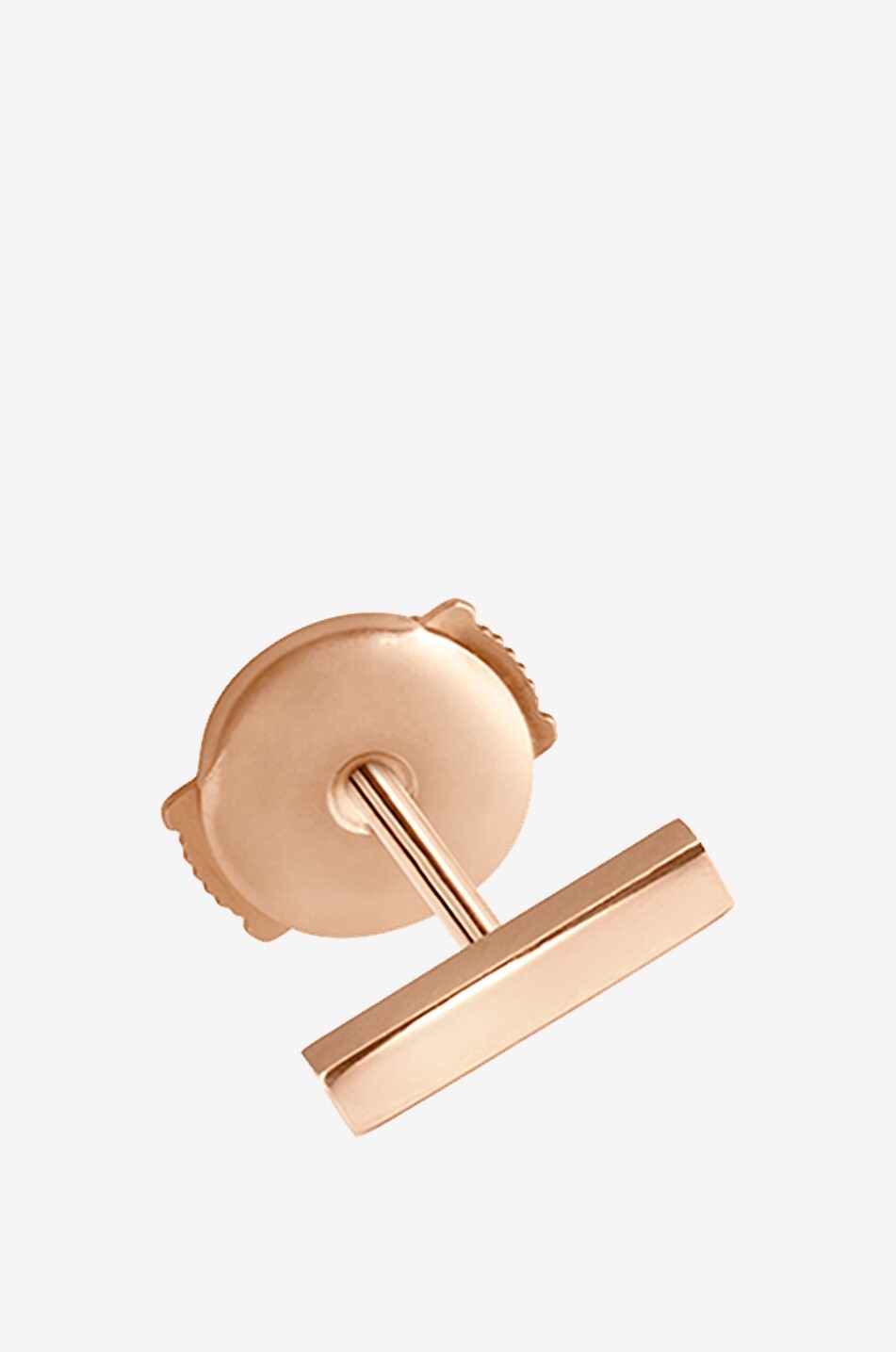 Mono clou d'oreilles en or rose Medellin