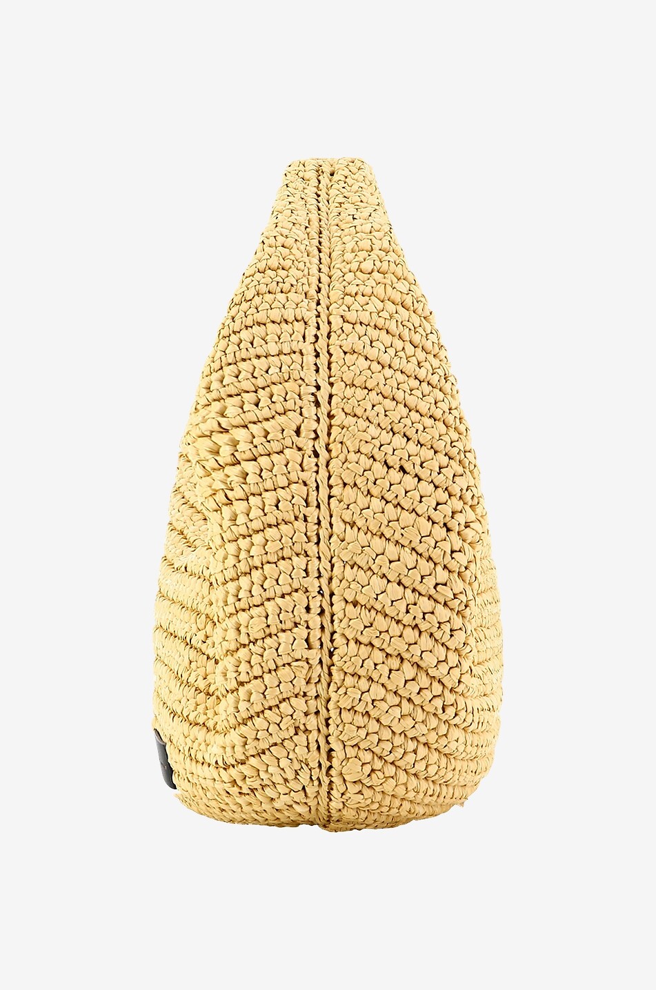 KHAITE Sac porté épaule en raphia The Medium Olivia Hobo Femme BEIGE 4