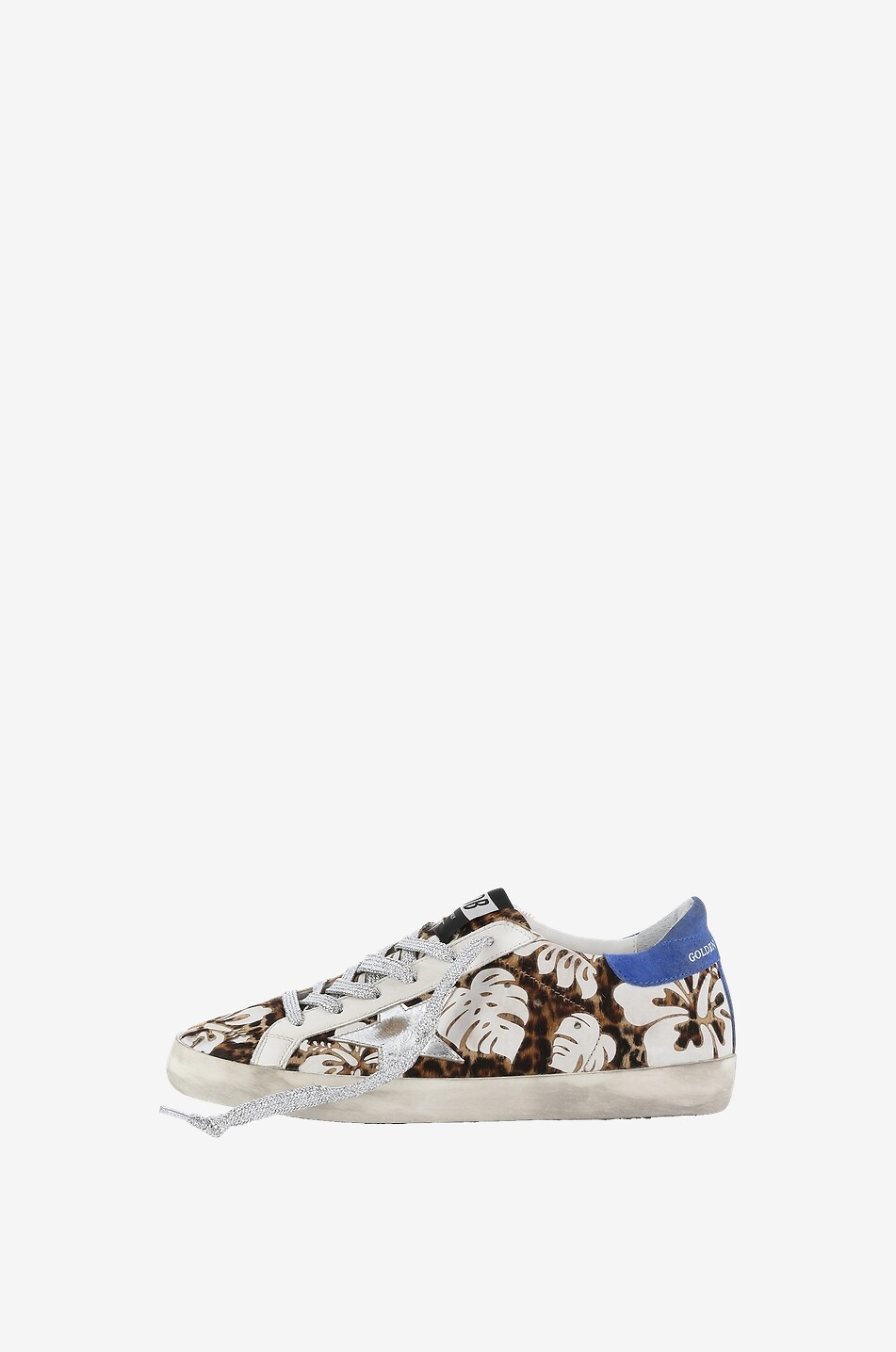 GOLDEN GOOSE Baskets basses imprimées léopard et fleurs Super-Star Femme MULTICOLORE 3