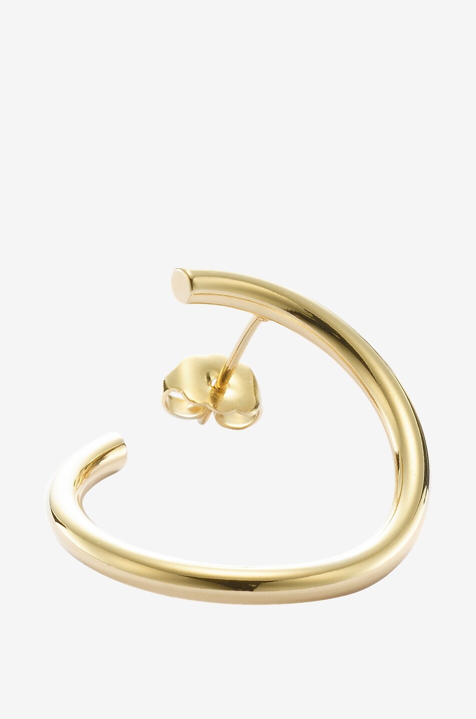 Einzelner goldener Ohrstecker Zoe