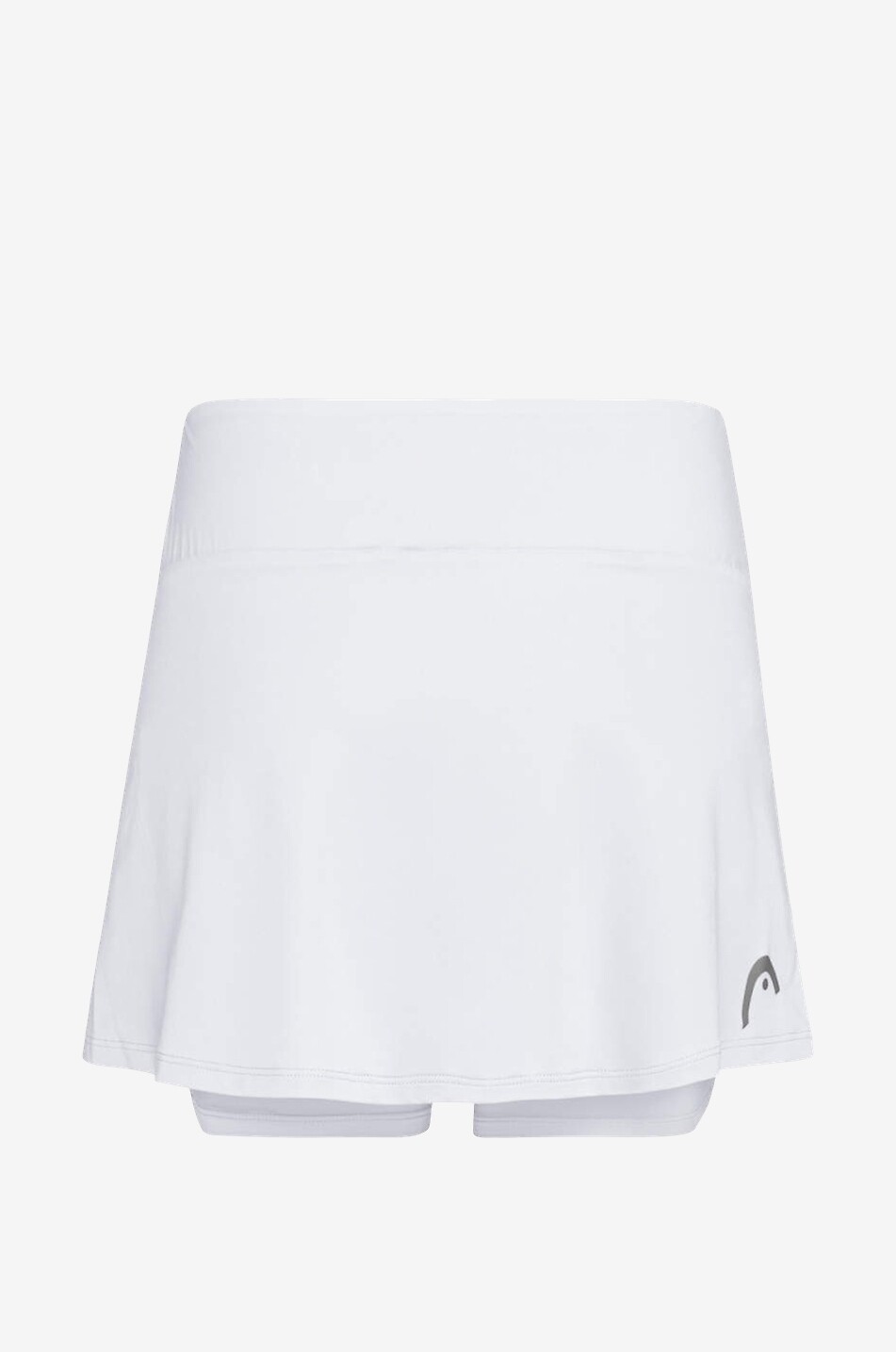 HEAD Mädchen-Tennis-Skort Club Basic Unisex WEISS 2