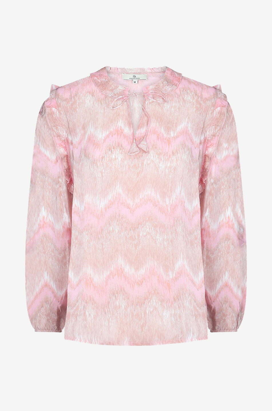 Noemi viscose long-sleeved blouse