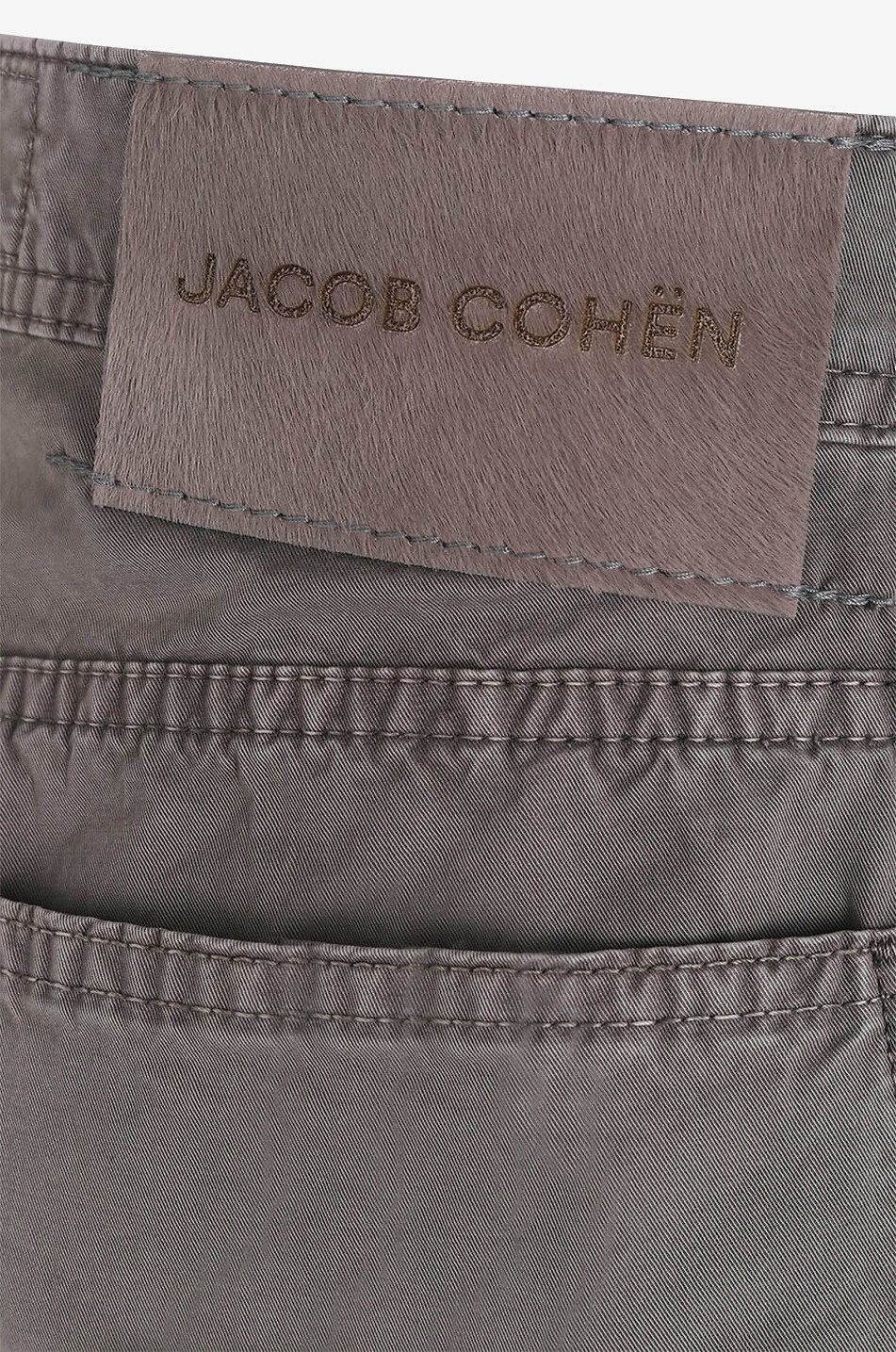 JACOB COHEN Bart cotton straight leg jeans Men MEDIUM GREY 3