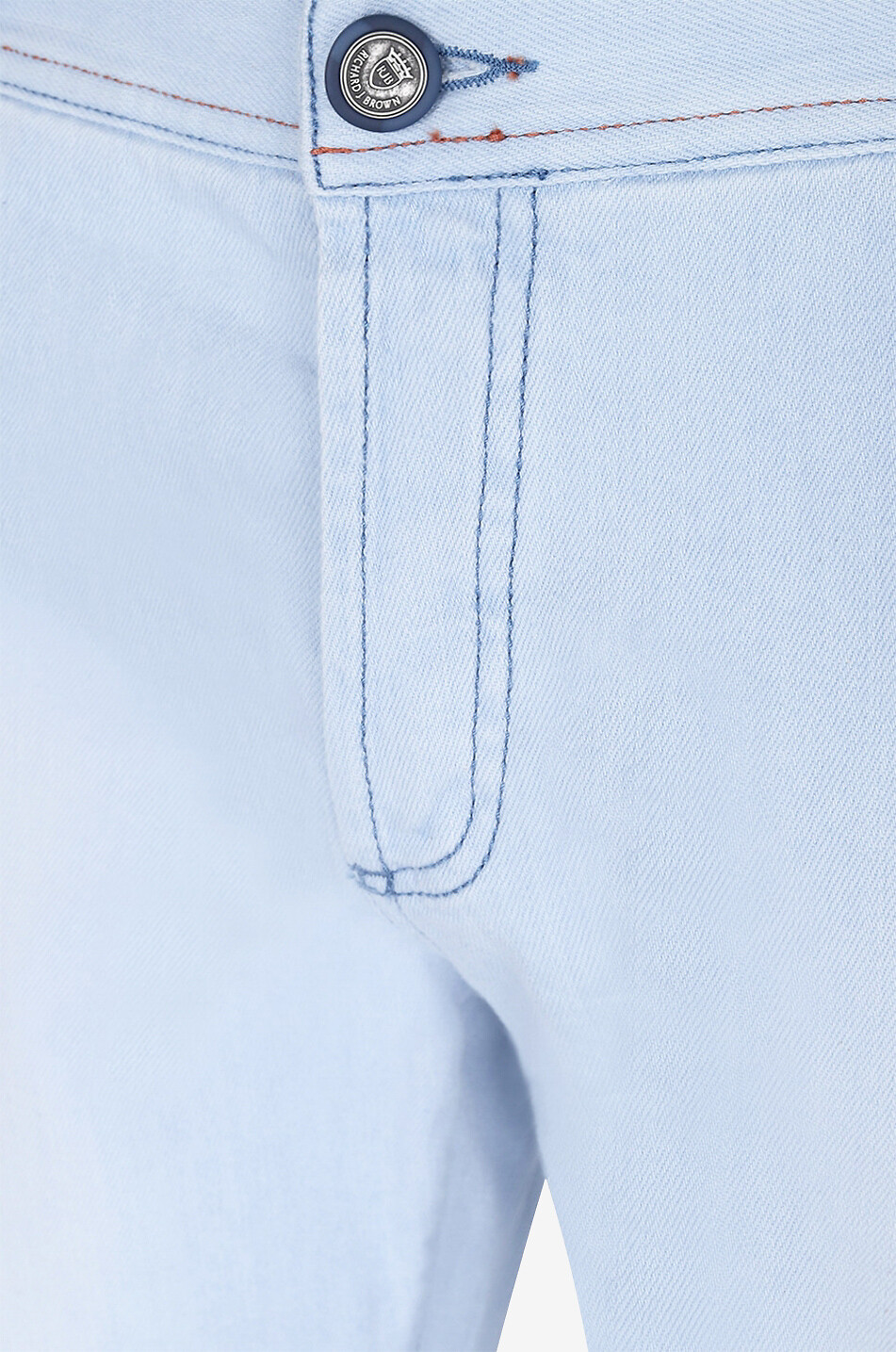 RICHARD J. BROWN Jean slim en coton Tokyo Homme BLEU CLAIR 3