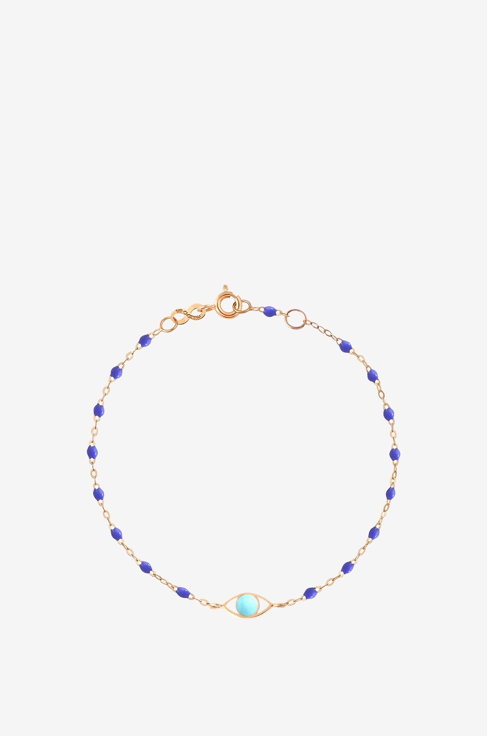 GIGI CLOZEAU Armband aus Roségold und Harz Classique Gigi Eye Damen DUNKELBLAU 1