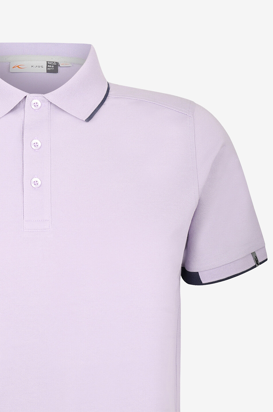 KJUS Stan short-sleeved polo shirt Men LIGHT PURPLE 3