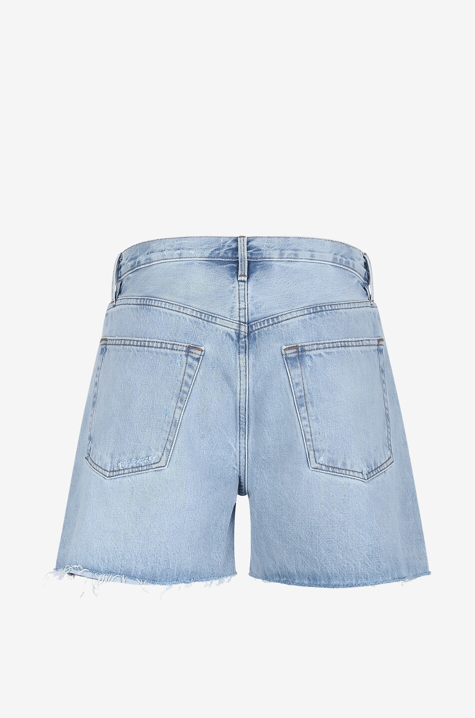 Short en denim vieilli Le Super High Rossum Destruct