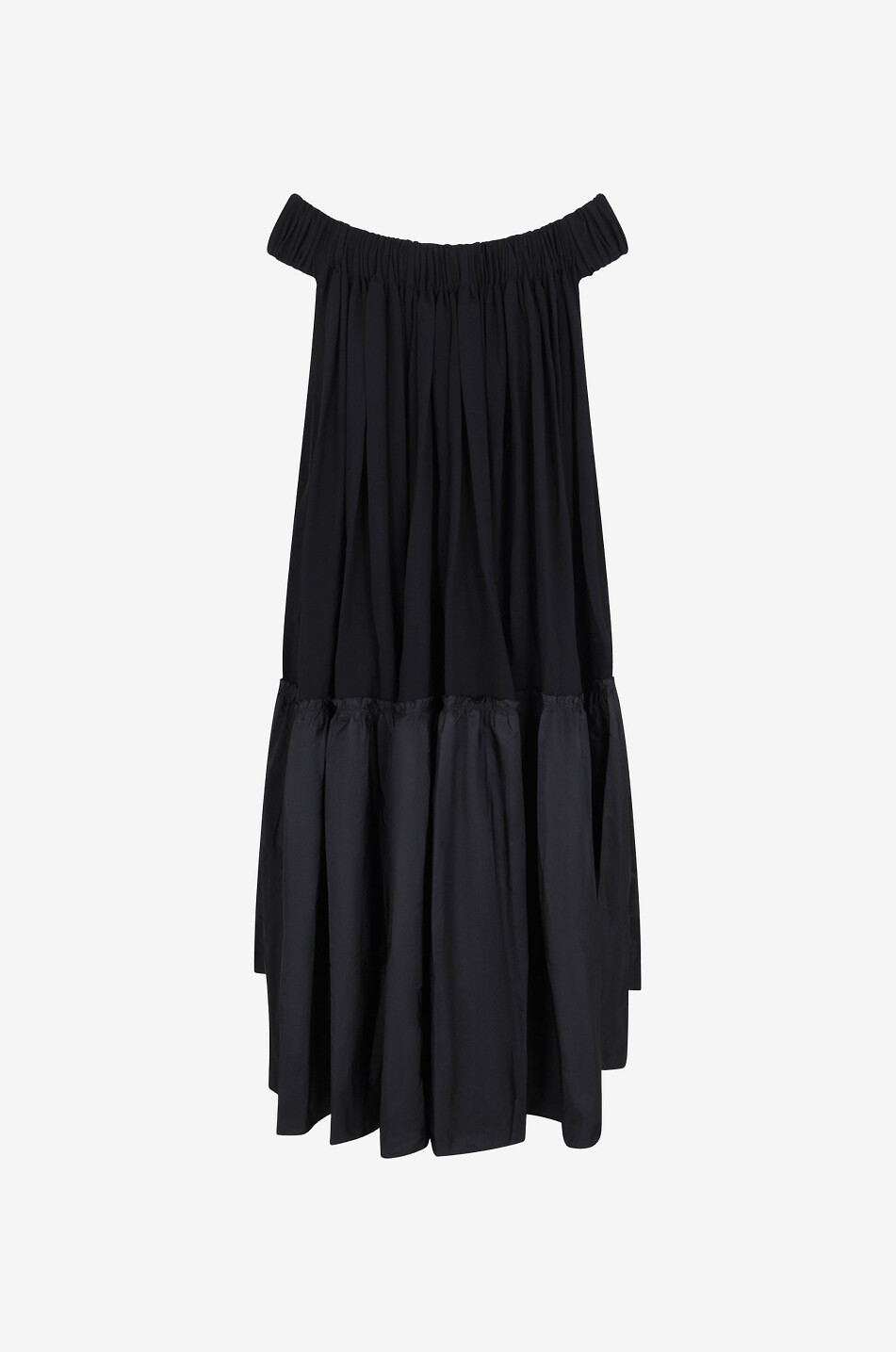 AZ FACTORY Robe midi à épaules dénudées Gaia Femme NOIR 2
