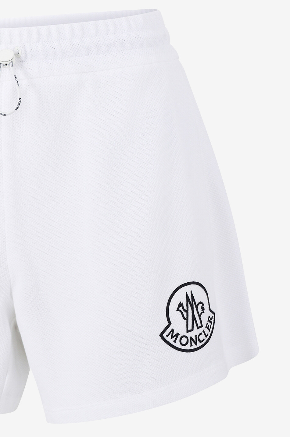 Rooster logo patch cotton pique shorts MONCLER Bongenie