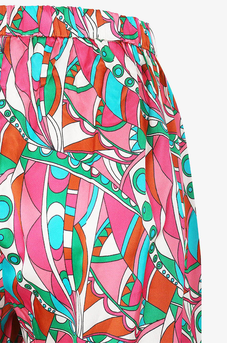 JOYCE & GIRLS Nice silk and viscose shorts Women MULTI COLOURED 3 3