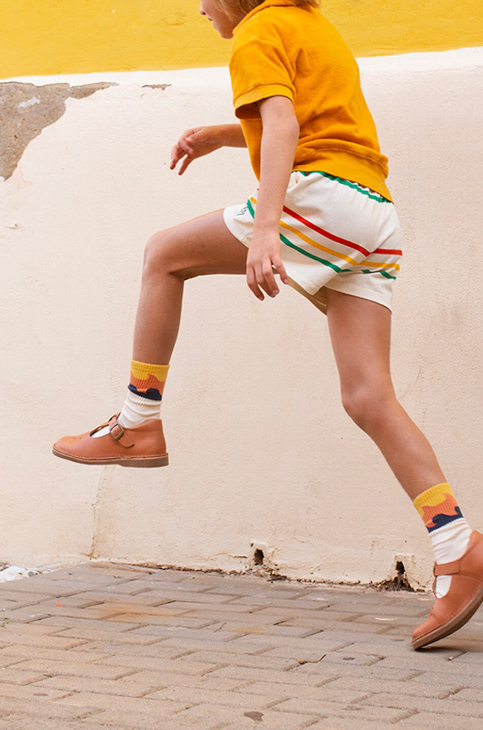 Riemchenpumps für Mädchen aus Leder Choufleur