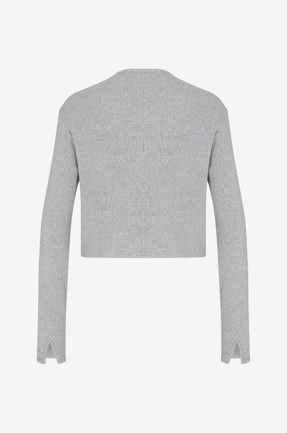Cardigan court col V en coton Piwik