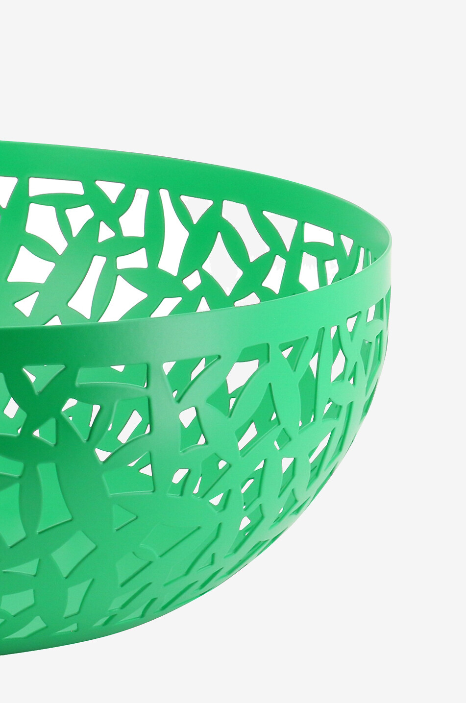 ALESSI Corbeille à fruit en acier Cactus Maison VERT 2