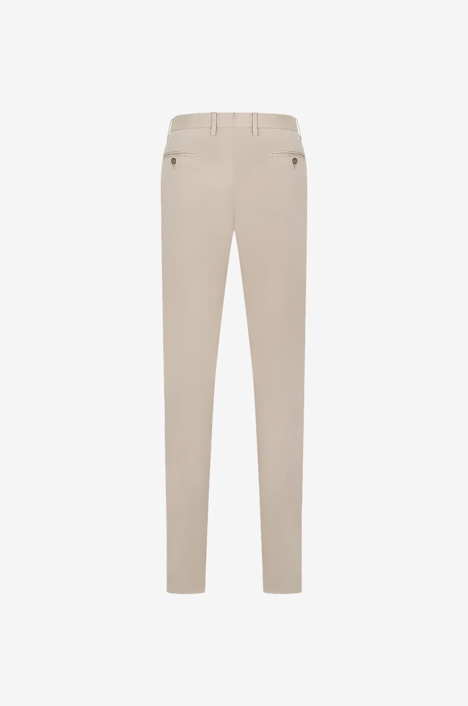 MAURIZIO BALDASSARI Pantalon chino en coton et soie Homme Beige moyen 2
