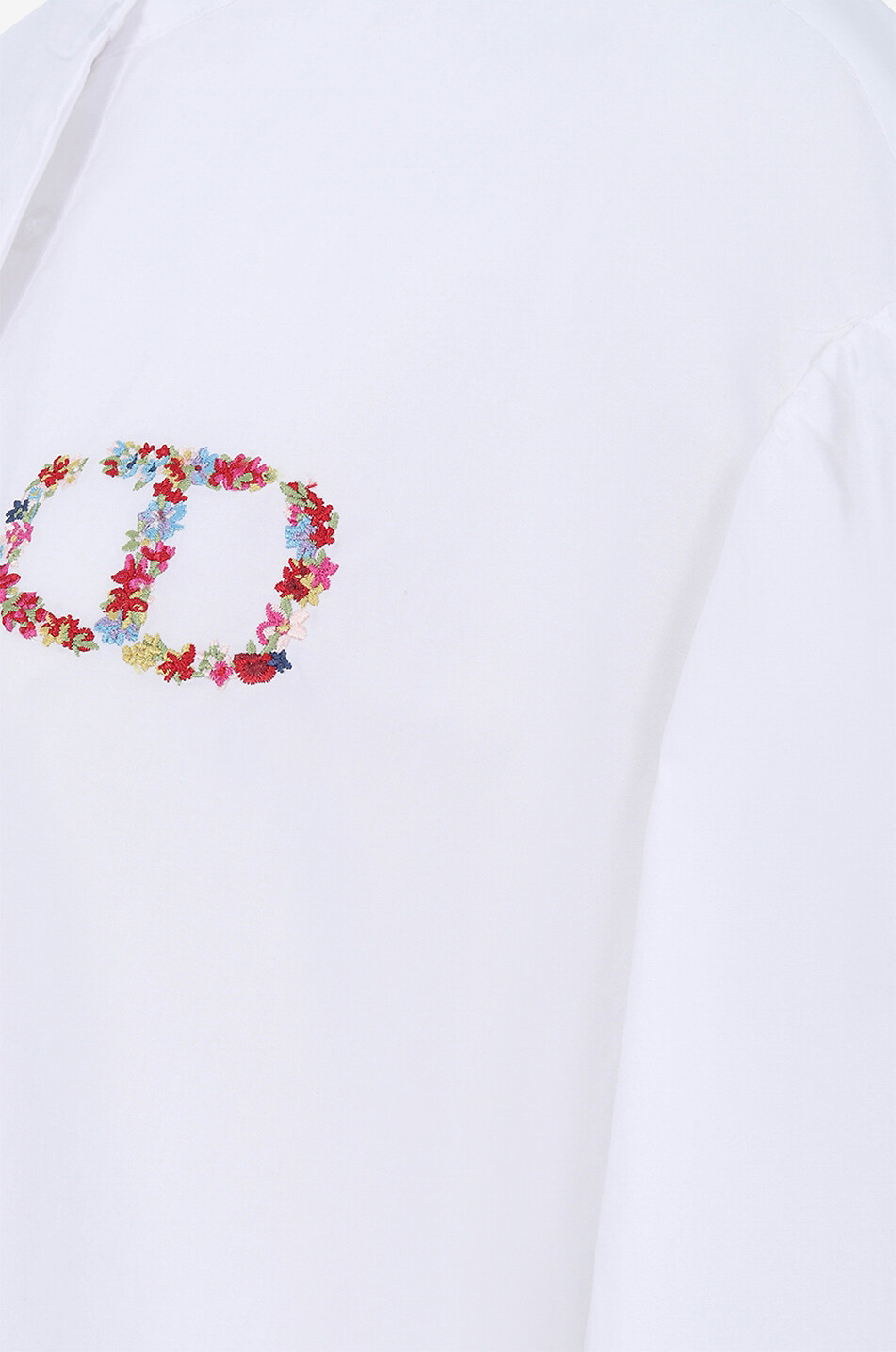T Florale cotton long-sleeved shirt