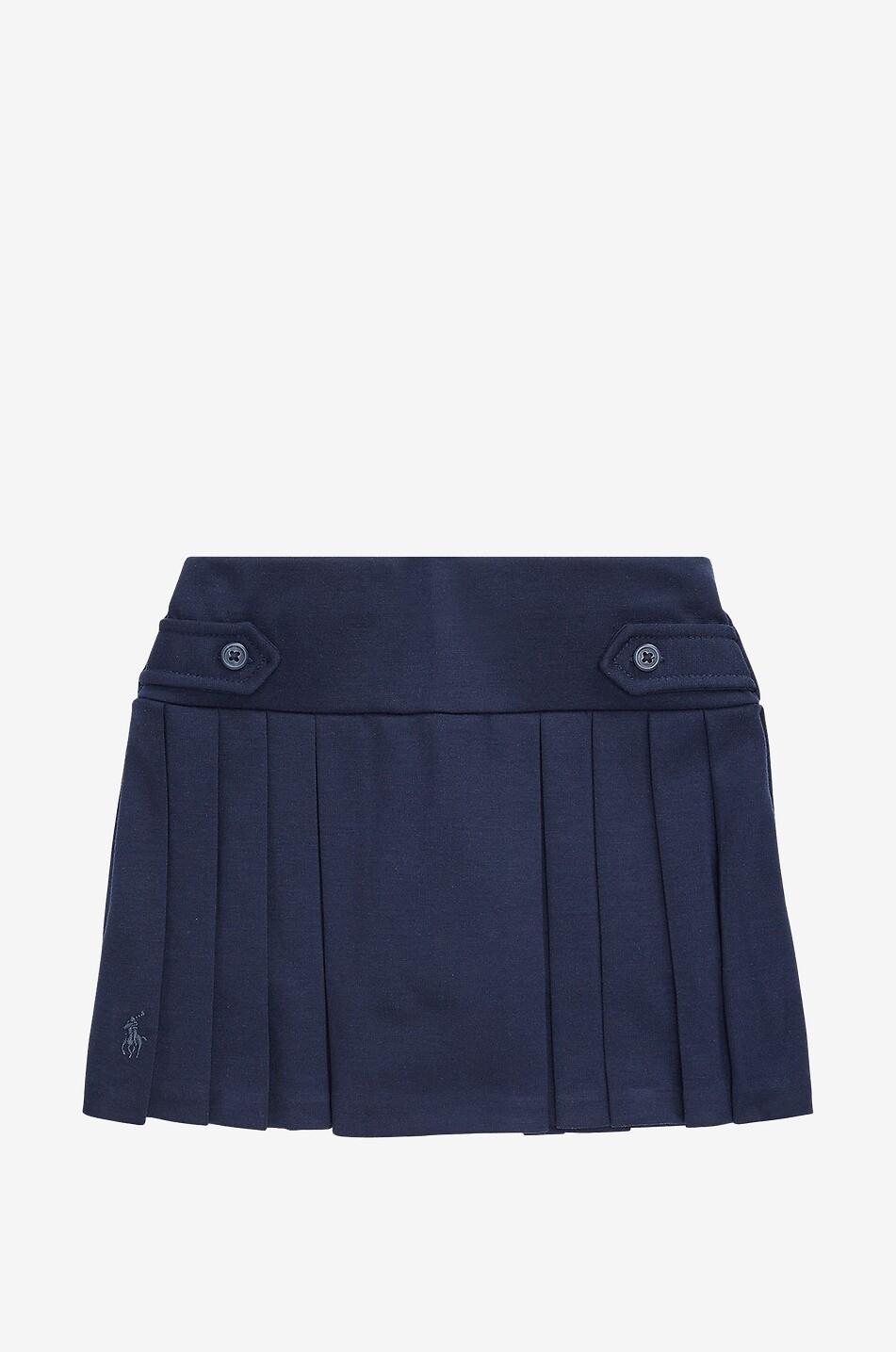 Skort plissé fille à pont