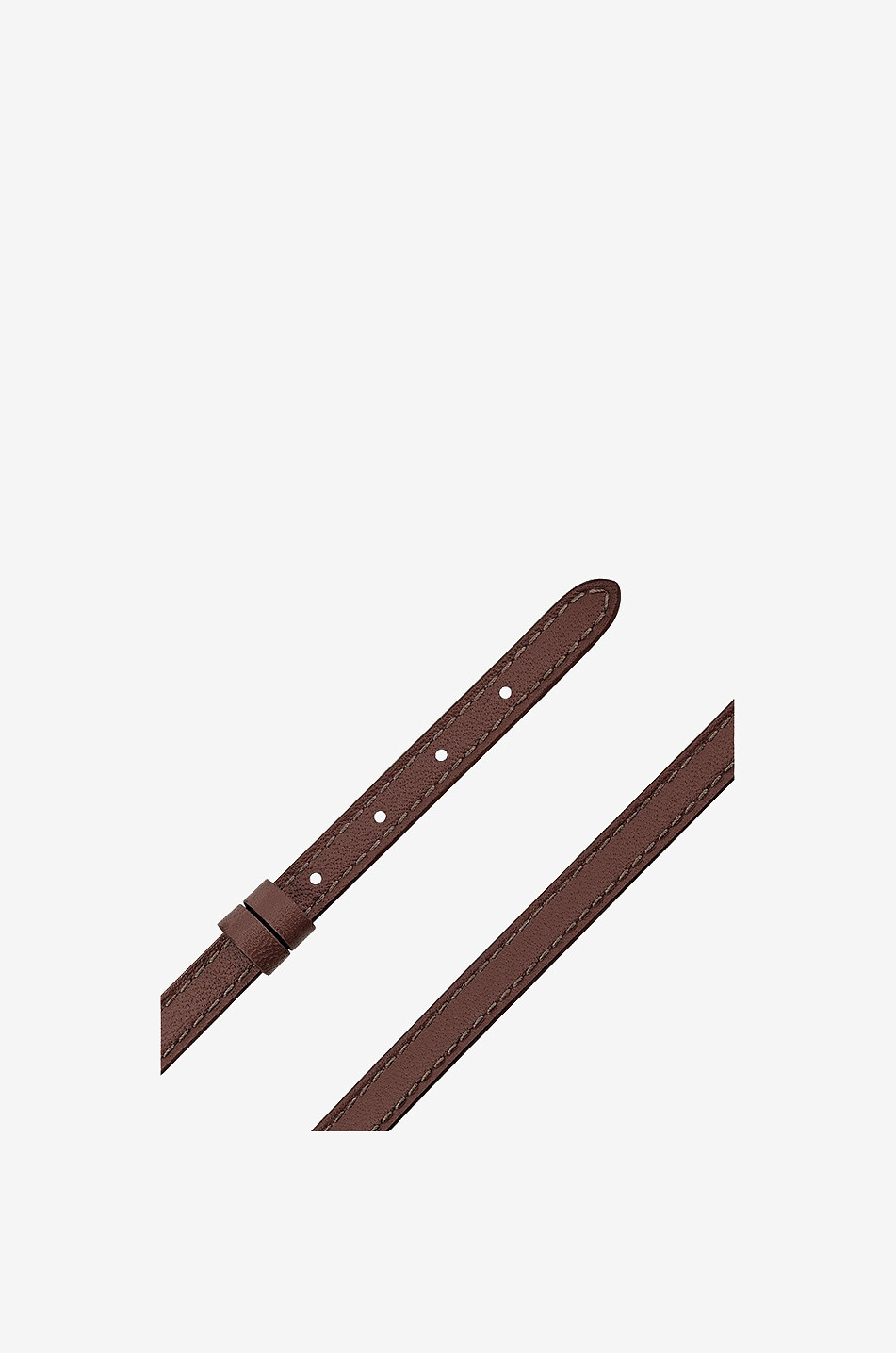 MESSIKA My Move customisable leather bracelet Women BROWN 2