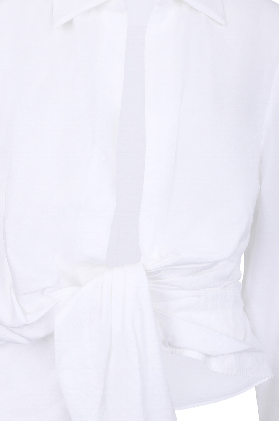 Bahia draped shirt