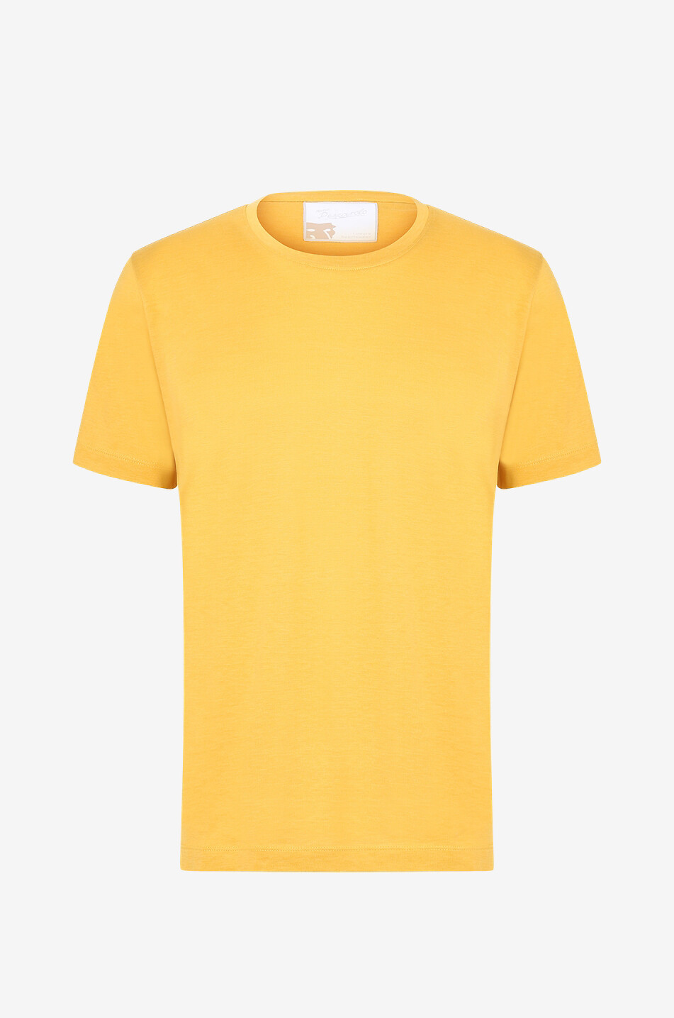 T-shirt à manches courtes en soie et coton James