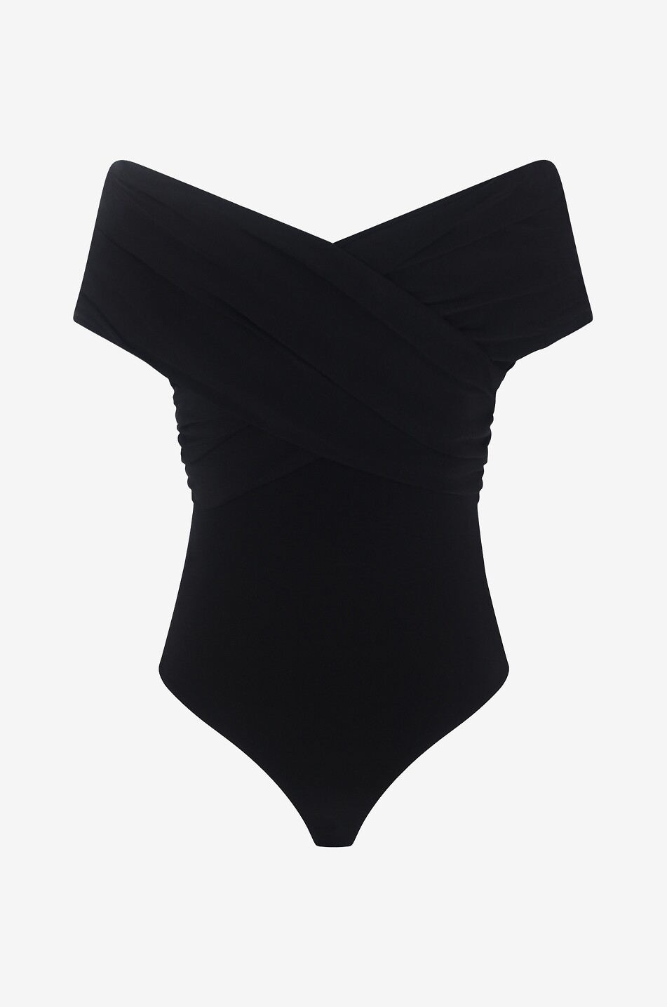 KHAITE Schulterfreier Strick-Body Rafael Damen SCHWARZ 2