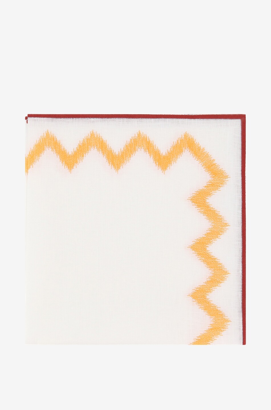 India Zig Zag set of two napkins