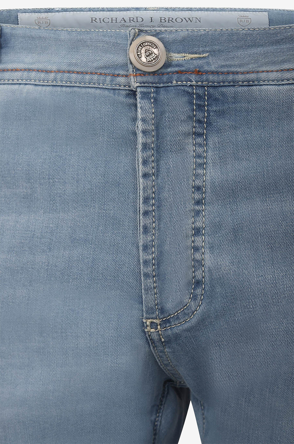 Slim-Fit-Jeans aus Baumwoll- und Leinen-Denim Tokyo