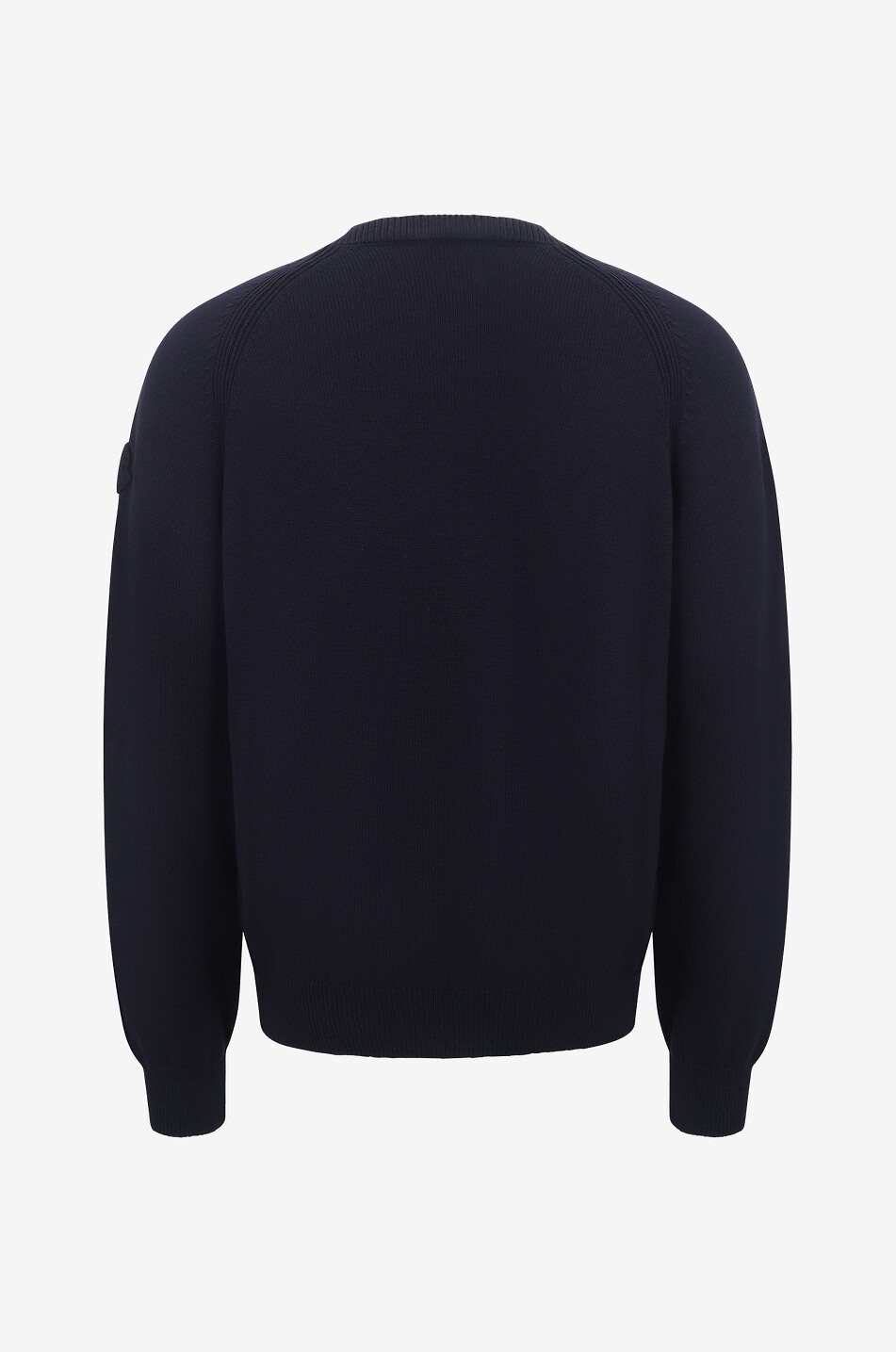 MONCLER Baumwollpullover mit Raglanärmeln und M-Monogram Herren DUNKELBLAU 2
