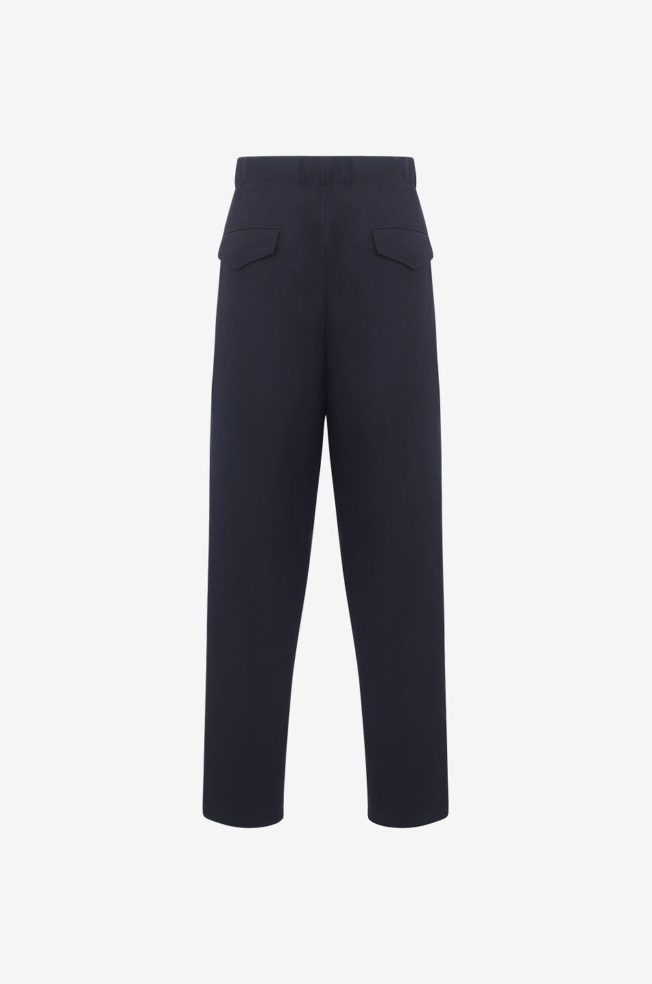 Keilhose aus Twill mit elastischem Bund